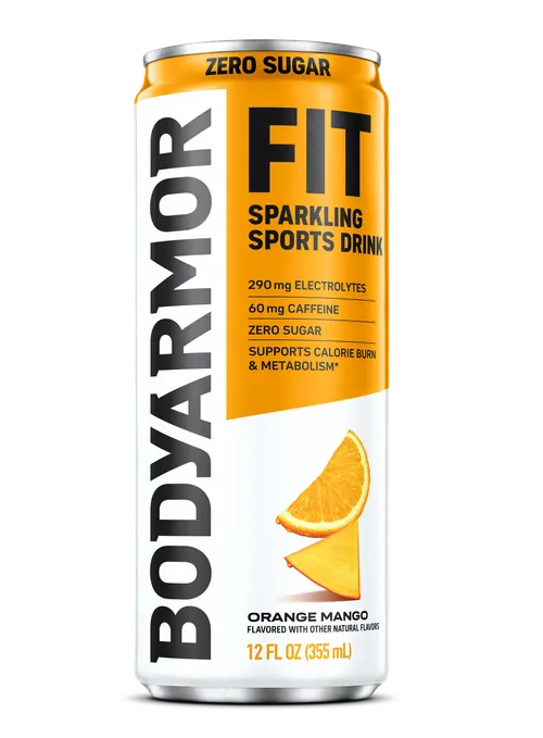 Orange Mango Sparkling Electrolyte Drink | BODYARMOR FIT
